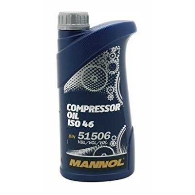 Kompresorinė alyva ISO 46 MANNOL 1000ml Kompresorinė alyva ISO 46 MANNOL 1000ml