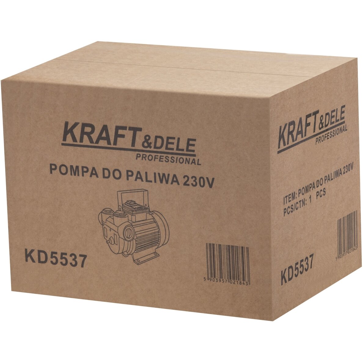 Elektrinis kuro siurblys KRAFT&DELE KD5537 60 l/min, 230 V 4