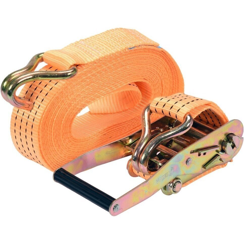 Krovinio tvirtinimo diržas su terkšliniu įtempėju 2000/4000 DAN 50mm/10m 2dalių Vorel Krovinio tvirtinimo diržas su terkšliniu įtempėju 2000/4000 DAN 50mm/10m 2dalių Vorel