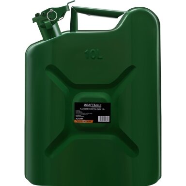 Kuro kanistras metalinis 10 litrų KRAFT&DELE KD5441