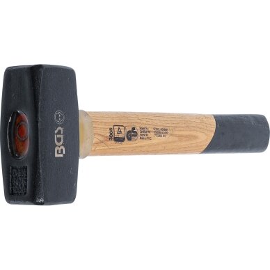 Kūjis su medine rankena 1000 g 3865 BGS Technik 2 Kūjis su medine rankena 1000 g 3865 BGS Technik 2