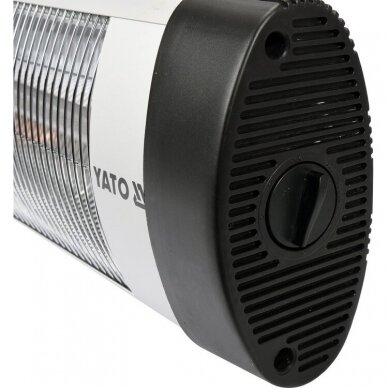 Kvarcinis infraraudonųjų spindulių šildytuvas 2000W su termostatu YATO YT-99530 2