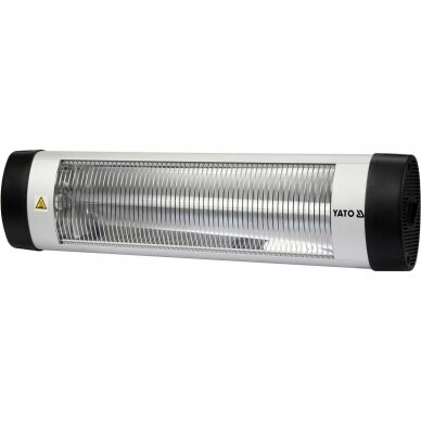 Kvarcinis infraraudonųjų spindulių šildytuvas 2000W su termostatu YATO YT-99530 3 Kvarcinis infraraudonųjų spindulių šildytuvas 2000W su termostatu YATO YT-99530 3