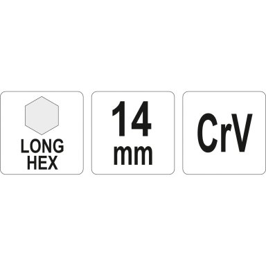 L tipo raktas | ilgas | hex šešiakampis | 14,0 mm L tipo raktas | ilgas | hex šešiakampis | 14,0 mm