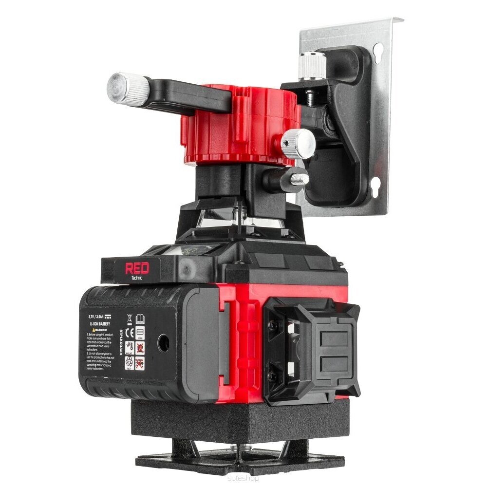 Lazerinis nivelyras 4D 360 GREEN RED TECHNIC 2 Lazerinis nivelyras 4D 360 GREEN RED TECHNIC 2