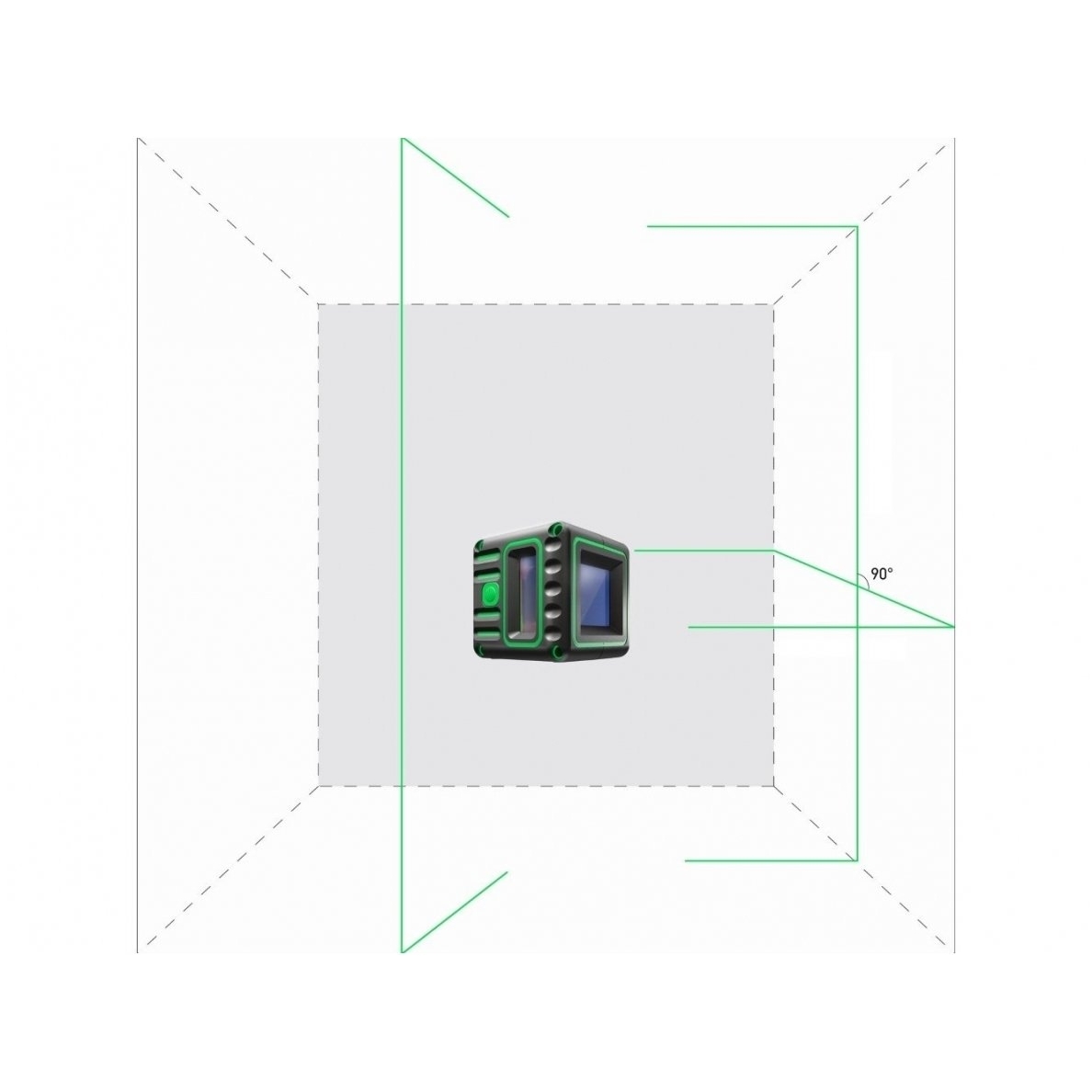 Lazerinis nivelyras Cube 3D Green, ADA Professional Edition 4 Lazerinis nivelyras Cube 3D Green, ADA Professional Edition 4