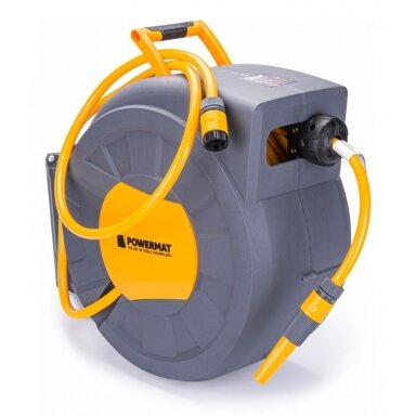 Laistymo žarna 35m 1/2" su automatine rite Powermat PM-ABNW-35M Laistymo žarna 35m 1/2" su automatine rite Powermat PM-ABNW-35M