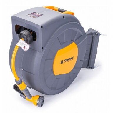 Laistymo žarna 35m 1/2" su automatine rite Powermat PM-ABNW-35M Laistymo žarna 35m 1/2" su automatine rite Powermat PM-ABNW-35M