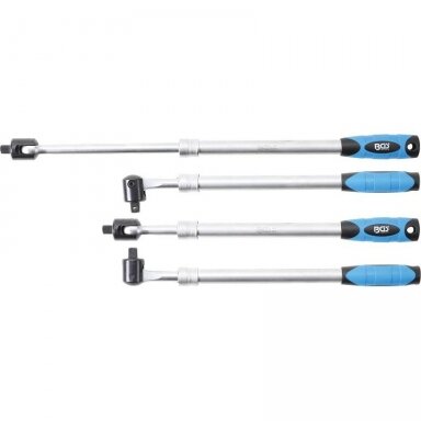 Lanksti rankena, ištraukiama išorinis kvadratas 12,5mm(1/2") 450 - 600mm Lanksti rankena, ištraukiama išorinis kvadratas 12,5mm(1/2") 450 - 600mm