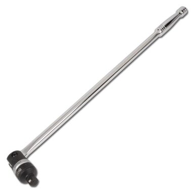 Lanksti rankena su reversine terkšle išorinis kvadratas 12,5mm(1/2") 620mm Lanksti rankena su reversine terkšle išorinis kvadratas 12,5mm(1/2") 620mm