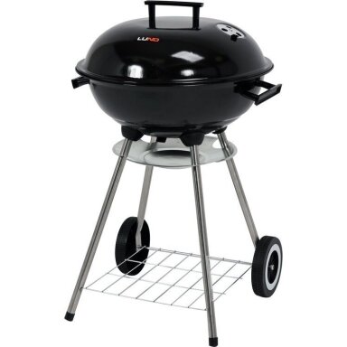Lauko kepsninė - grilis su dangčiu, apvalios grotelės 41 cm + dėklas Lauko kepsninė - grilis su dangčiu, apvalios grotelės 41 cm + dėklas