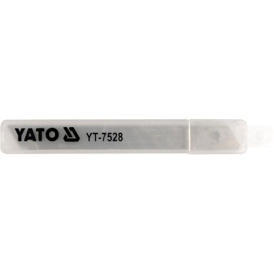 Laužomos geležtės 9mm, 10 vnt YT-7528 Laužomos geležtės 9mm, 10 vnt YT-7528