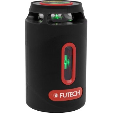 Lazerinis matuoklis Futech 360°, žalias