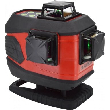 Lazerinis matuoklis Futech Multicross 4D, žalias