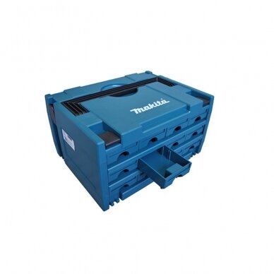 Lagaminas MAKSTOR su 12 stalčių Makita P-84327 3.12 M-BOX SYSTAINERIS Lagaminas MAKSTOR su 12 stalčių Makita P-84327 3.12 M-BOX SYSTAINERIS