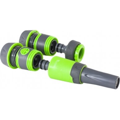 Laistymo komplektas STALCO, 4 dalių, 3/4" Laistymo komplektas STALCO, 4 dalių, 3/4"