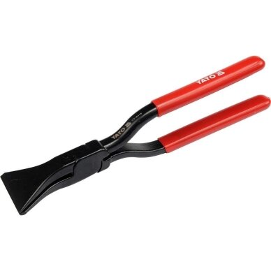 Lakštinio metalo lankstymo žnyplės | tiesios | 280 mm YATO