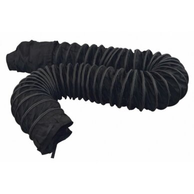 Lankstus oro tiekimo vamzdis 330 mm x 7,6 m juodas nailonas, Master Lankstus oro tiekimo vamzdis 330 mm x 7,6 m juodas nailonas, Master