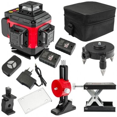 Lazerinis nivelyras 4D 360 GREEN RED TECHNIC 1