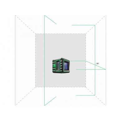 Lazerinis nivelyras Cube 3D Green, ADA Professional Edition 4