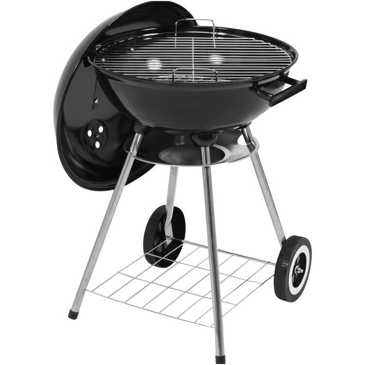 Lauko kepsninė - grilis su dangčiu, apvalios grotelės 41 cm + dėklas Lauko kepsninė - grilis su dangčiu, apvalios grotelės 41 cm + dėklas