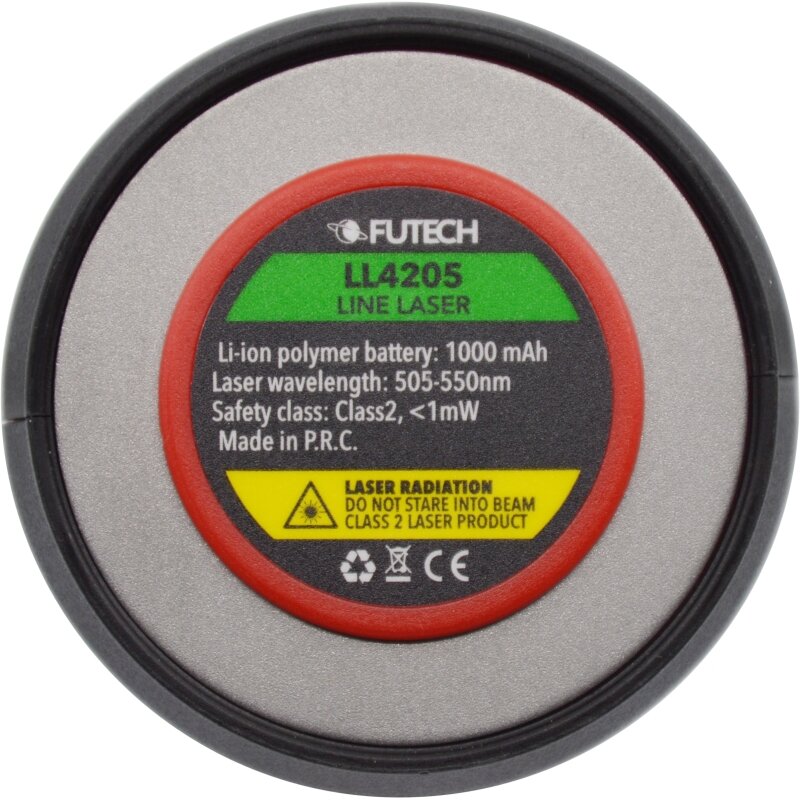 Lazerinis matuoklis Futech LL4205, žalias 2
