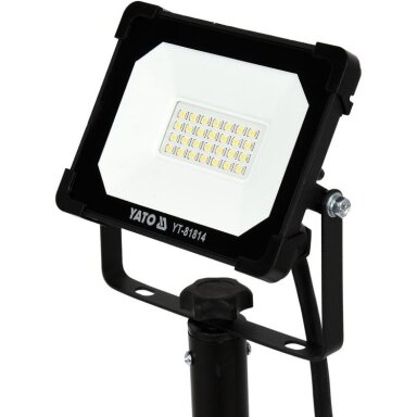LED prožektorius su stovu SMD LED 20W 1800LM YATO LED prožektorius su stovu SMD LED 20W 1800LM YATO