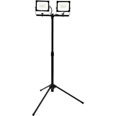 LED prožektorius su stovu SMD LED 2x30W 5700LM YATO LED prožektorius su stovu SMD LED 2x30W 5700LM YATO