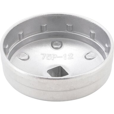 Lėkštelė tepalo filtrui aliumininė 12 kampų, 75mm 1035-75X12 Essen Tools Lėkštelė tepalo filtrui aliumininė 12 kampų, 75mm 1035-75X12 Essen Tools