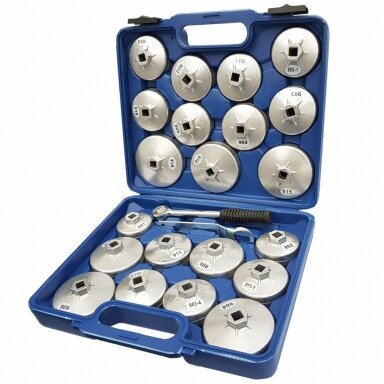 Lėkštelės tepalo filtrui, aliumininės 1/2", 23 vnt Lėkštelės tepalo filtrui, aliumininės 1/2", 23 vnt