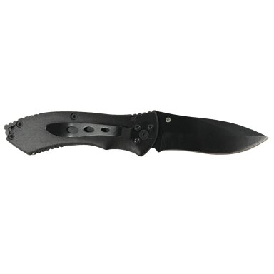 Lenktinis peilis, juoda apdaila su matine tekstūra 16.3 cm Essen Tools FK6 Lenktinis peilis, juoda apdaila su matine tekstūra 16.3 cm Essen Tools FK6