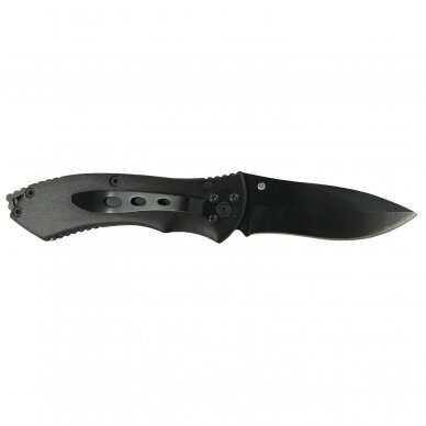 Lenktinis peilis, juoda apdaila su matine tekstūra 16.3 cm Essen Tools FK6 1 Lenktinis peilis, juoda apdaila su matine tekstūra 16.3 cm Essen Tools FK6 1