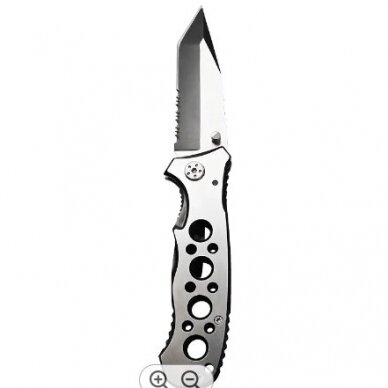 Lenktinis peilis, juodos apdailos ašmenų kraštas 20cm Essen Tools FK8A 1 Lenktinis peilis, juodos apdailos ašmenų kraštas 20cm Essen Tools FK8A 1