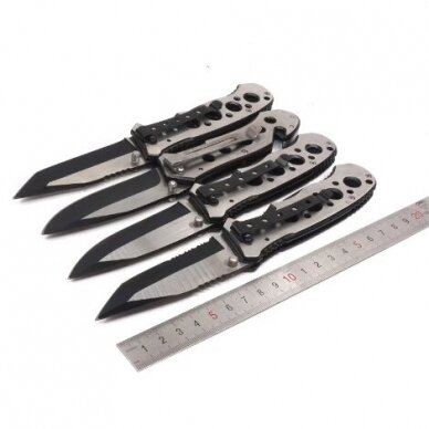 Lenktinis peilis, juodos apdailos ašmenų kraštas 20cm Essen Tools FK8A 4 Lenktinis peilis, juodos apdailos ašmenų kraštas 20cm Essen Tools FK8A 4