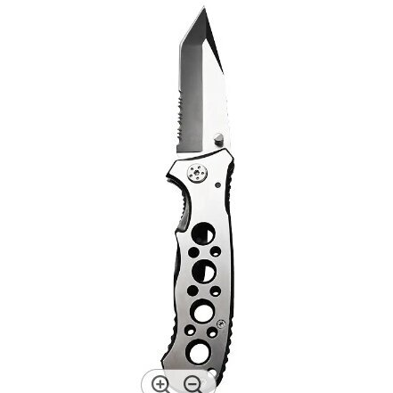 Lenktinis peilis, juodos apdailos ašmenų kraštas 20cm Essen Tools FK8A 1 Lenktinis peilis, juodos apdailos ašmenų kraštas 20cm Essen Tools FK8A 1