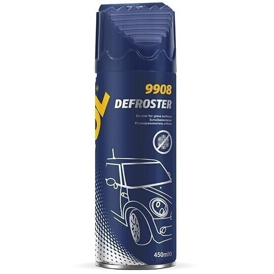 Ledo tirpiklis langams/stiklams MANNOL 450ml Ledo tirpiklis langams/stiklams MANNOL 450ml