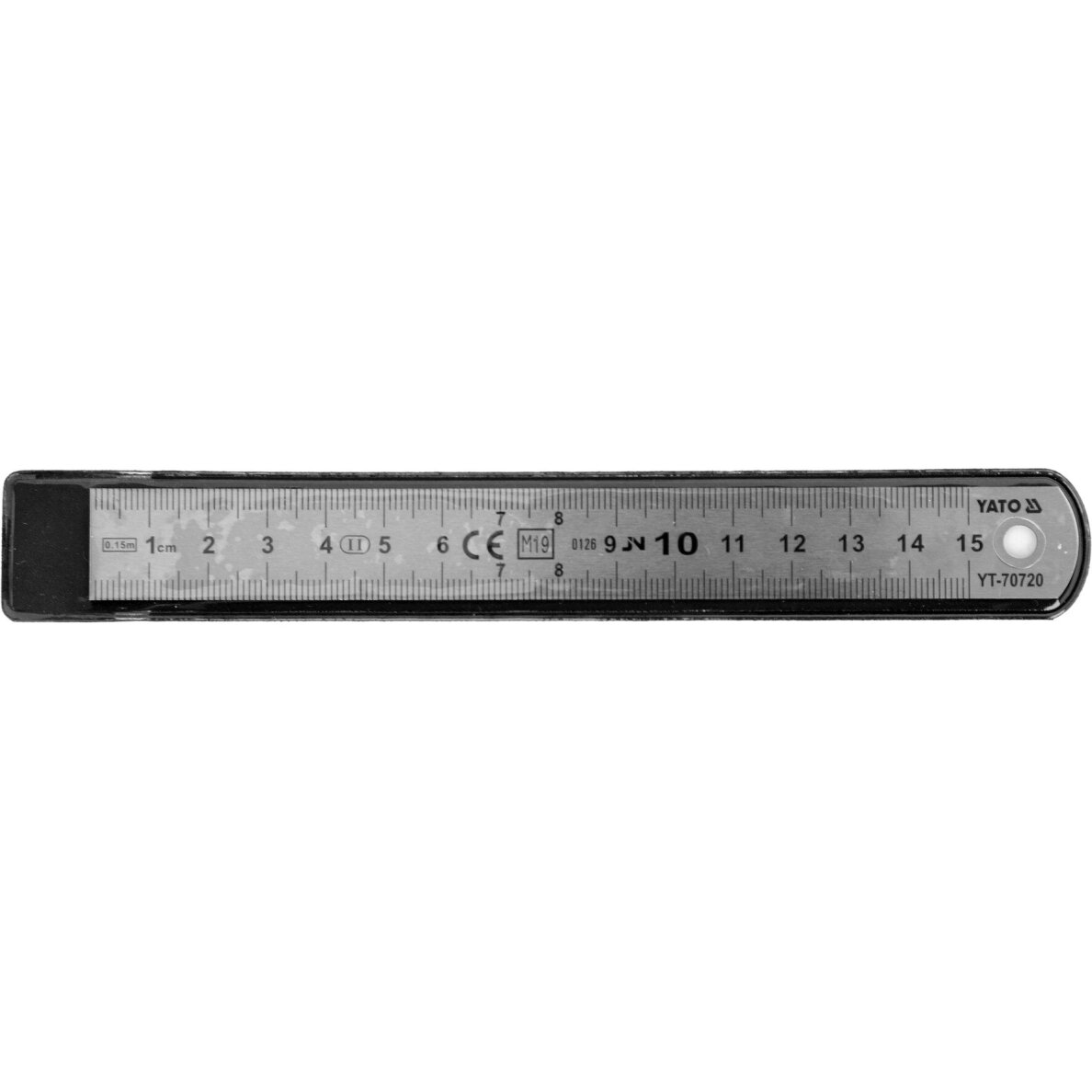 Liniuotė plieninė | SS | 150 mm YATO 2 Liniuotė plieninė | SS | 150 mm YATO 2