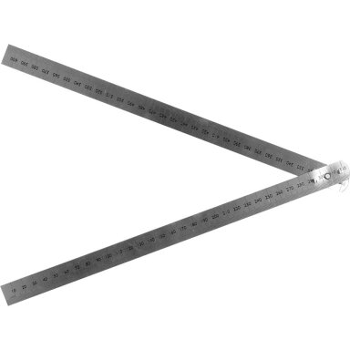 Liniuotė plieninė, lanksti, 610mm, nerūdijantis plienas, 2 segmentai Vorel 19740