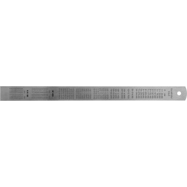 Liniuotė plieninė | SS | 300 mm YATO Liniuotė plieninė | SS | 300 mm YATO