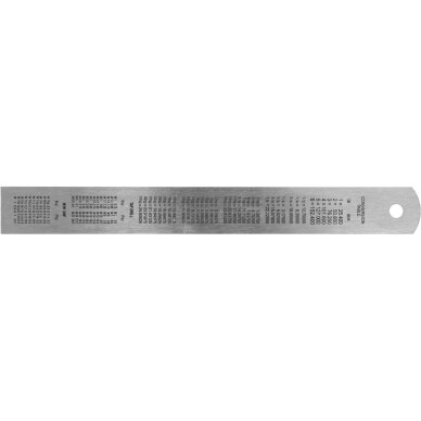 Liniuotė plieninė | SS | 150 mm YATO 1