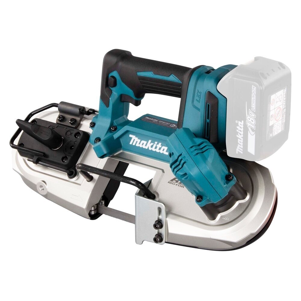 Makita DPB183Z Akumuliatorinis juostinis pjūklas, 66 x 66 mm, 18V Li-ion Makita DPB183Z Akumuliatorinis juostinis pjūklas, 66 x 66 mm, 18V Li-ion