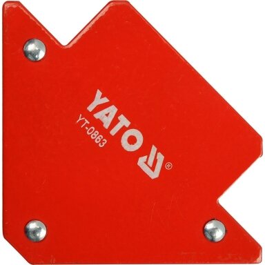 Magnetas suvirinimo kampui 82×120×13 mm YATO YT-0863