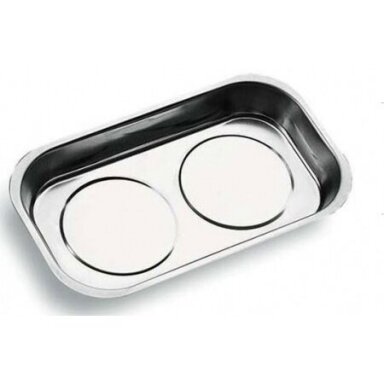 Magnetinė lėkštelė 136x237mm su 2 magnetais Magnetinė lėkštelė 136x237mm su 2 magnetais