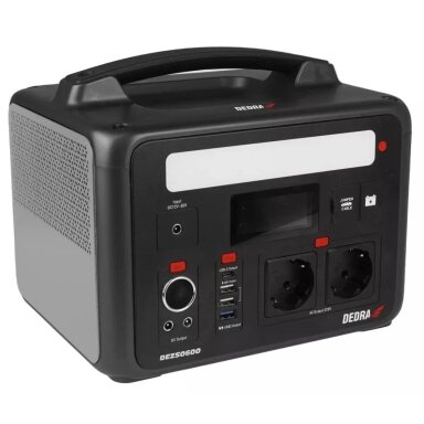 Maitinimo stotis (LiFePO4) Dedra, 600 W Maitinimo stotis (LiFePO4) Dedra, 600 W