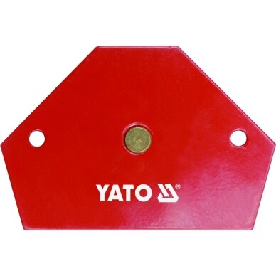Magnetas suvirinimo kampui | 64x95x14 mm YATO 1 Magnetas suvirinimo kampui | 64x95x14 mm YATO 1