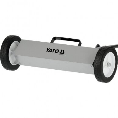 Magnetinė šluota 450 mm – efektyvi metalo dalelių surinkimo priemonė YATO YT-17400 3