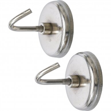 Magnetiniai kabliai Ø 34 mm, 2 vnt. Magnetiniai kabliai Ø 34 mm, 2 vnt.