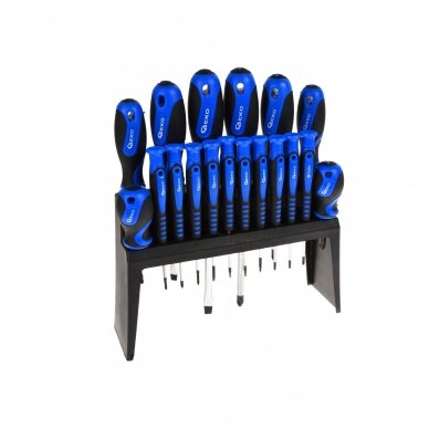 Magnetinių atsuktuvų rinkinys 18 vnt. 1 Magnetinių atsuktuvų rinkinys 18 vnt. 1