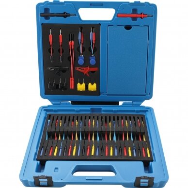 Maitinimo kabelių ir zondo matavimo komplektas 92vnt. BGS 1 Maitinimo kabelių ir zondo matavimo komplektas 92vnt. BGS 1