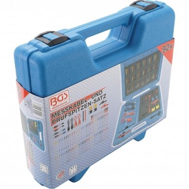 Maitinimo kabelių ir zondo matavimo komplektas 92vnt. BGS 2 Maitinimo kabelių ir zondo matavimo komplektas 92vnt. BGS 2